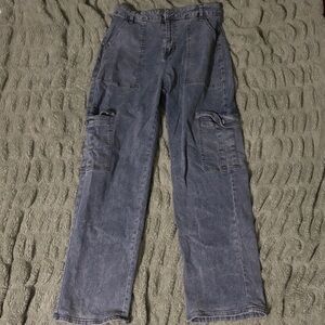 Dark Gray Cargo Pants